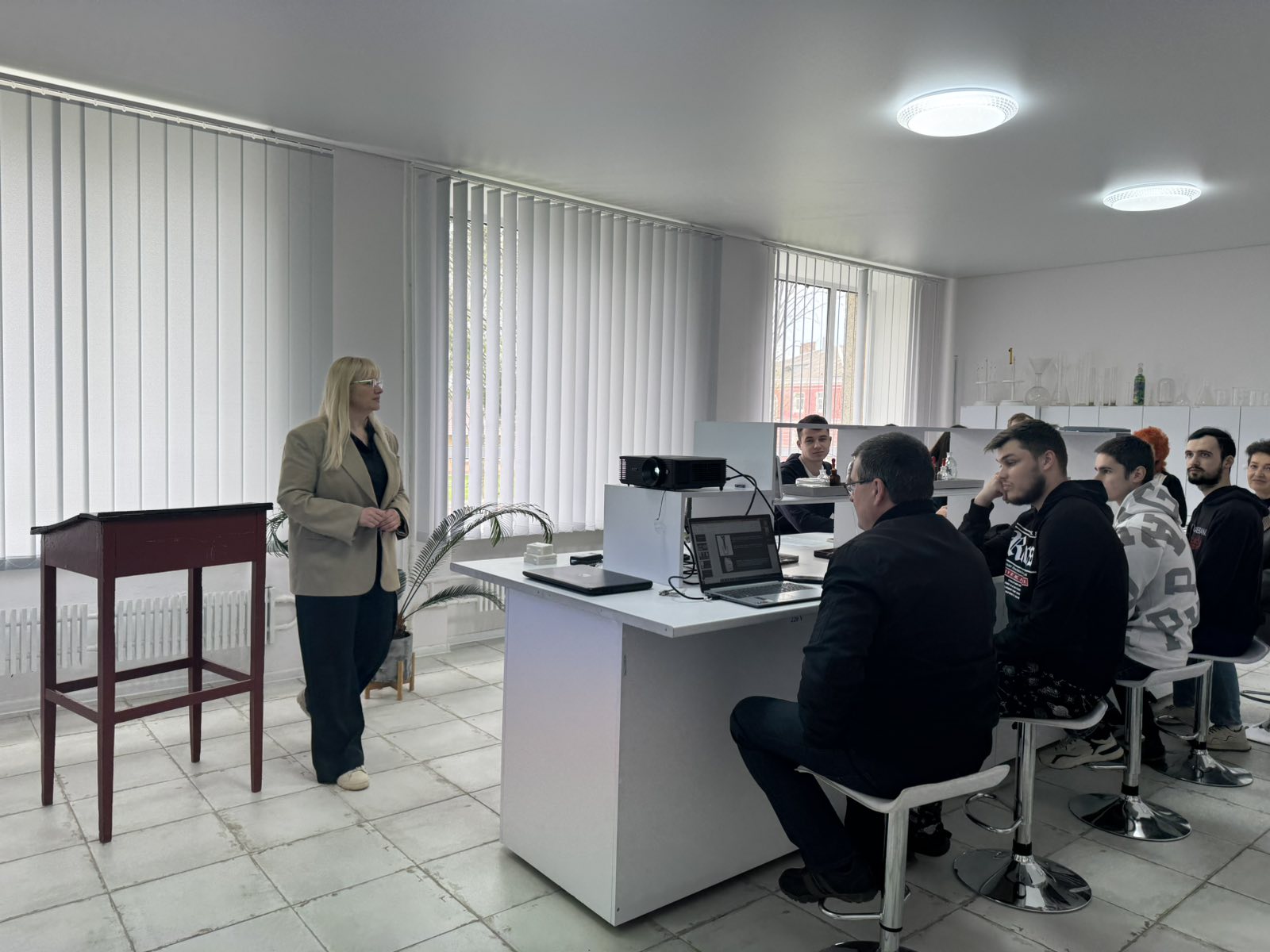 Секційне засідання студентської наукової конференції, приуроченої 155 річчю від дня народження професора І.І. Корабльова, на кафедрі агробіології та біохімії